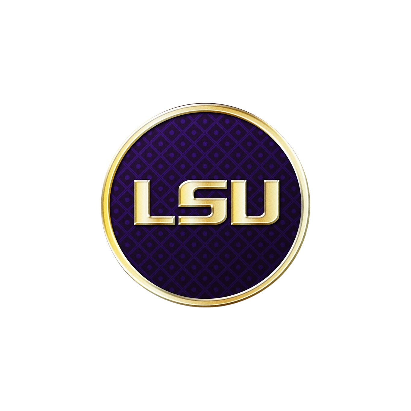 LSU lapel pin - Gold Standard of Excellence