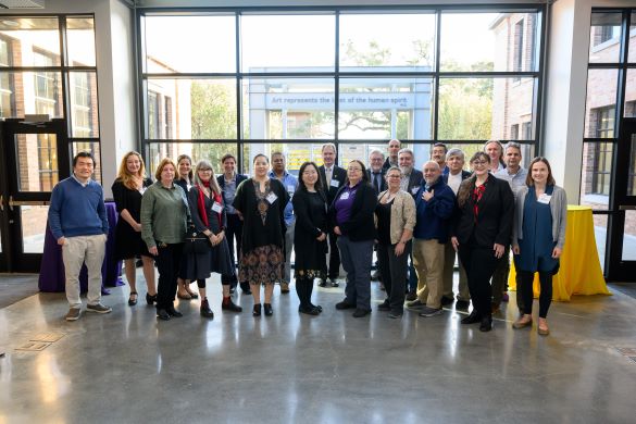 group photo at Provost's Fund Symposium