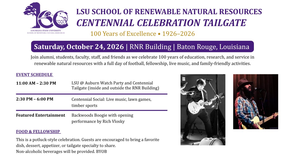 RNR Centennial Tailgate Invitation