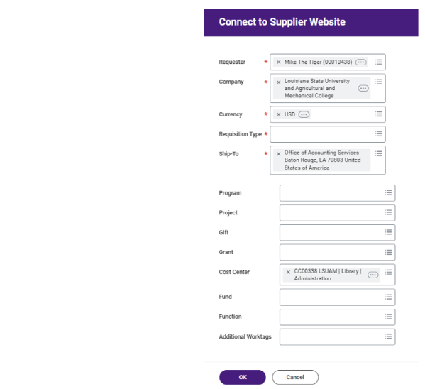 Purchases Worklet View