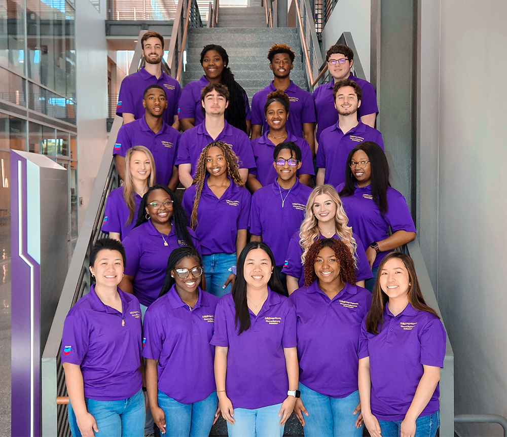 Student ambassadors group photo