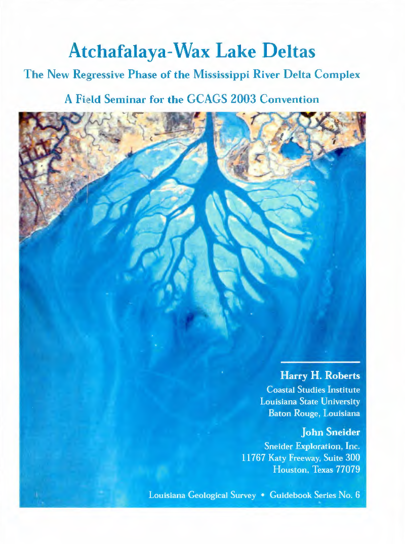 Atchafalaya-Wax Lake Deltas: The New Regressive Phase of the Mississippi River Delta Complex