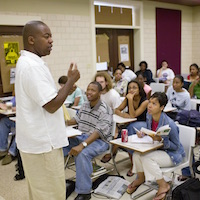 photo: liberal arts classroom