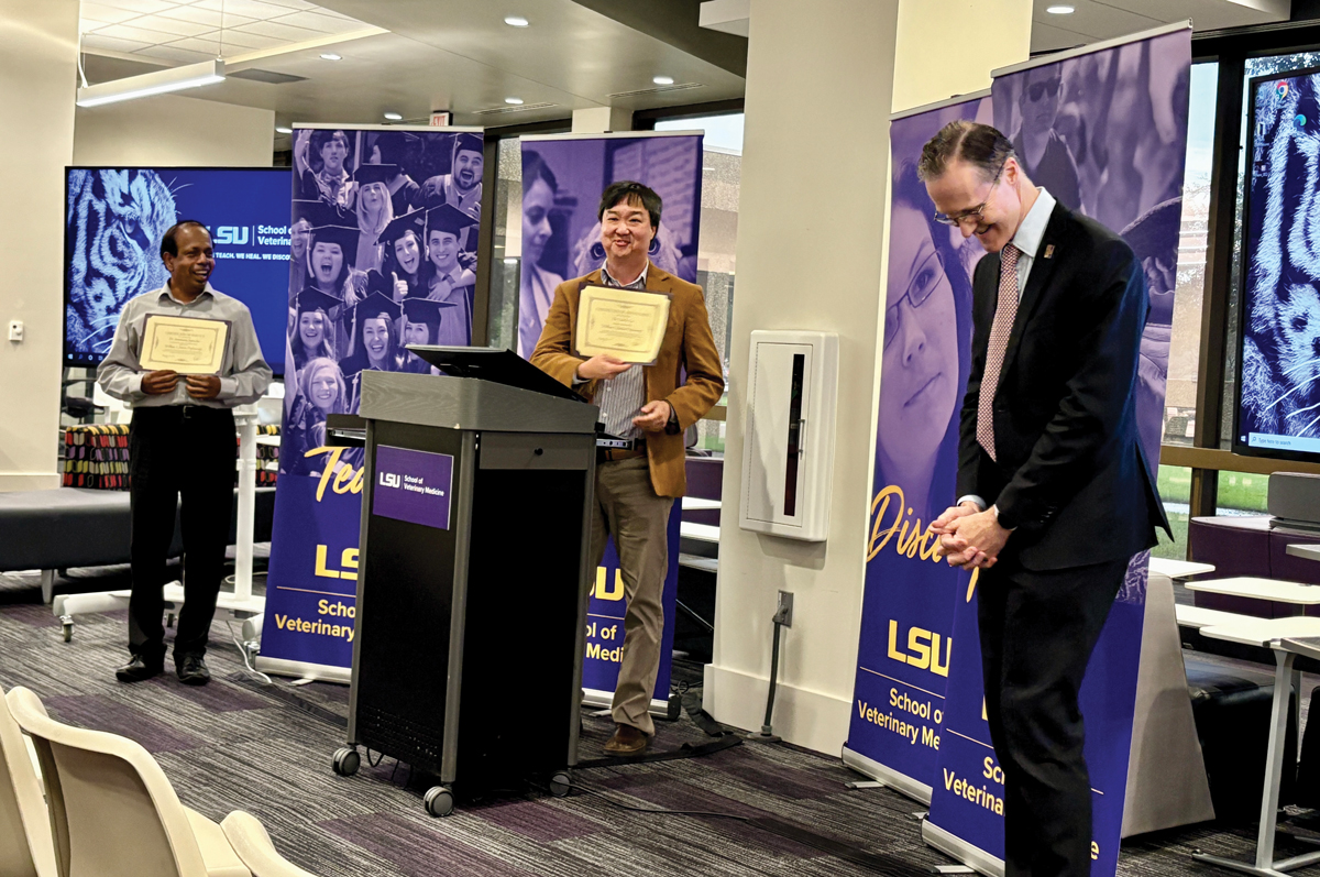 Dr. Samithamby Jeyaseelan, Dr. Charles Lee, Dean Oliver Garden